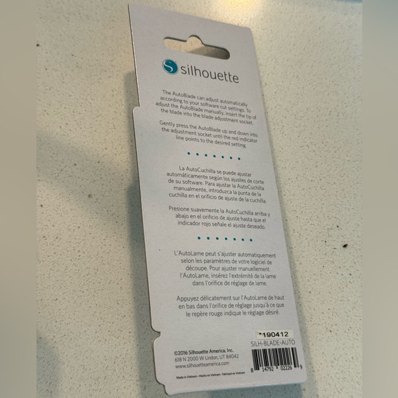 Silhouette blade - Picture 2 of 2